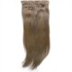 Light Brown Straight Hair 22-23 IN (55-60 CM) 150-160 G