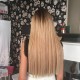 Natural Blond Straight Hair 22-23 IN (55-60 CM) 240-250 G