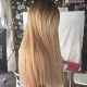 Natural Blond Straight Hair 25-27 IN (65-70 CM) 180-190 G