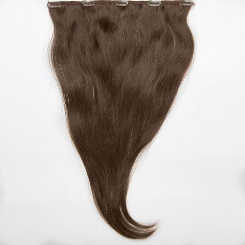 Chocolate Brown Straight Hair 22-23 IN (55-60 CM)