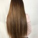 Light Brown Straight Hair 25-27 IN (65-70 CM)