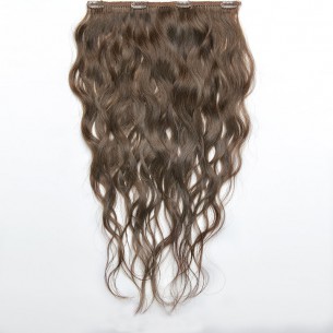 Chocolate Brown Wavy Hair 22-23 IN (55-60 CM)