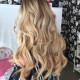 Natural Blond Wavy Hair 25-27 IN (65-70 CM)